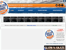 Tablet Screenshot of chilledponds.com